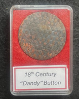 Revolutionary War era large “Dandy” button