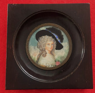 Framed Portrait of Peggy Shippen, wife of General Benedict Arnold  (ON HOLD,MW)