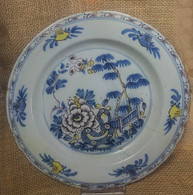 18th century Revolutionary War era Delft Plate, as in museums and books