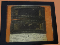 Shoulder boards from an officer in the 147th PA Volunteers, killed at the Battle of Taylor’s Ridge, GA