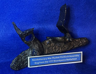 RARE - Revolutionary War Flintlock Musket Lock plate assembly, recovered at Brandywine Battlefield (SOLD)