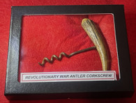 Rare - Revolutionary War antler Corkscrew