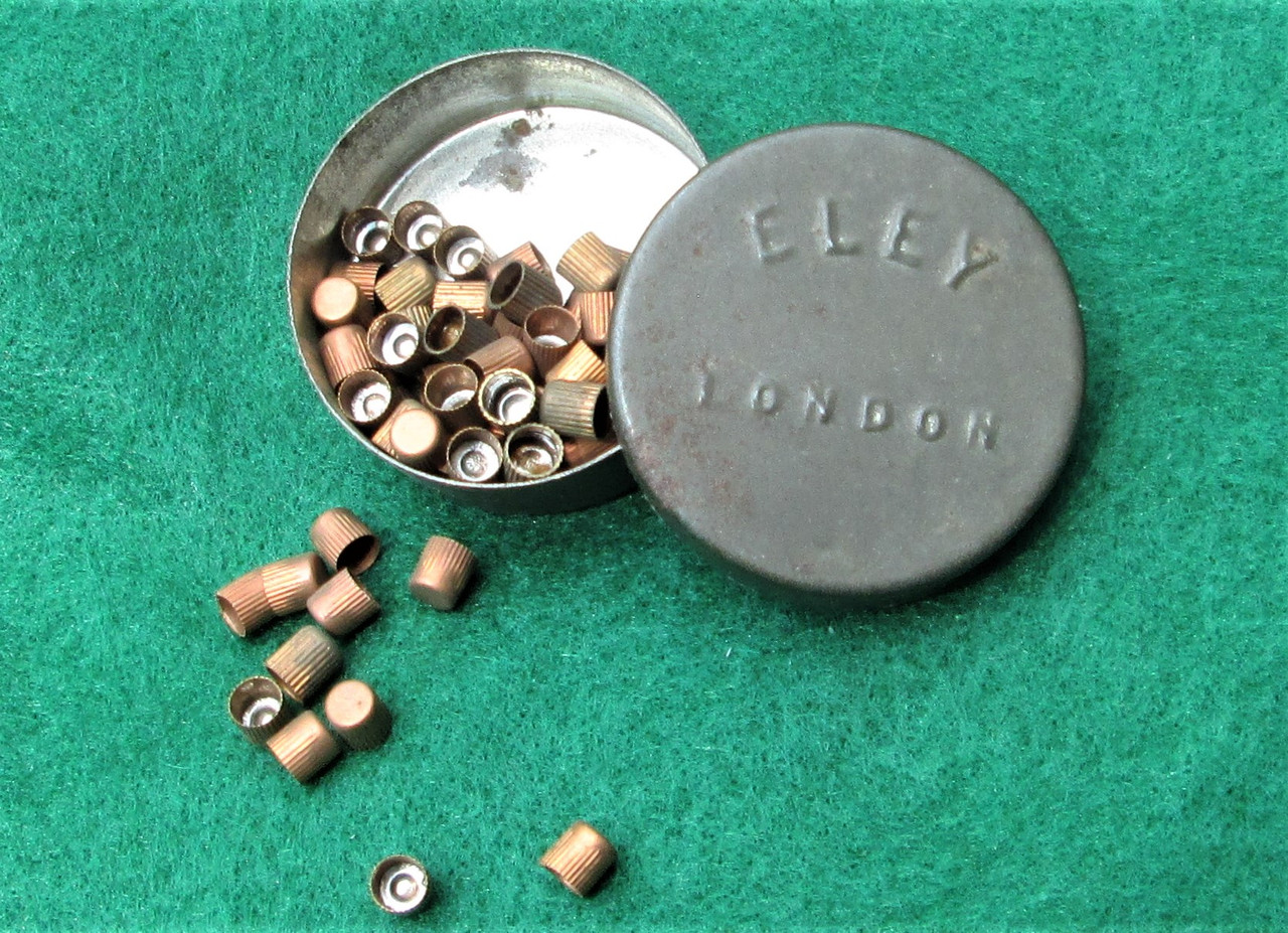 Eley Percussion Cap Tin, with caps (SOLD) Yankee Rebel Antiques