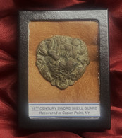 Shell section from a Cuttoe Sword, recovered at Crown Point, NY (SOLD)