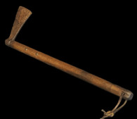 French & Indian War through Revolutionary War Native Tomahawk with brass tacks
