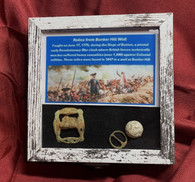 Cased relics from the Revolutionary War Bunker Hill Well site (SOLD)