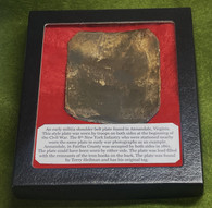 Civil War Shoulder Belt Plate recovered in 1988 at Annandale, VA