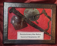 Revolutionary War relics, recovered at the Battle of Stony Point, NY, Verplanck