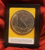 Civil War Breast Plate, recovered many years ago at the Wilderness, VA Battlefield