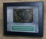Civil War Officers Eagle Sword Belt Plate, recovered in Henrico County, VA
