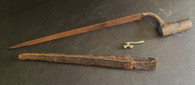 French & Indian War – Revolutionary War French Model 1754 Socket Bayonet & scabbard