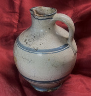 18th century Earthenware jug/pitcher, out of an upstate New York collection