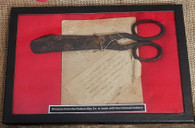 18TH Century scissors traded to the Chinook Indians by the Hudson Bay Company