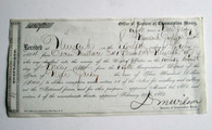 Very Rare ! Original Civil War Substitute Draft Document, dated 1864