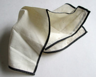 Original Civil War Mourning Handkerchief (SOLD,GW)