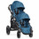 Baby Jogger City Select Double Stroller 2014 in Teal/Black Frame