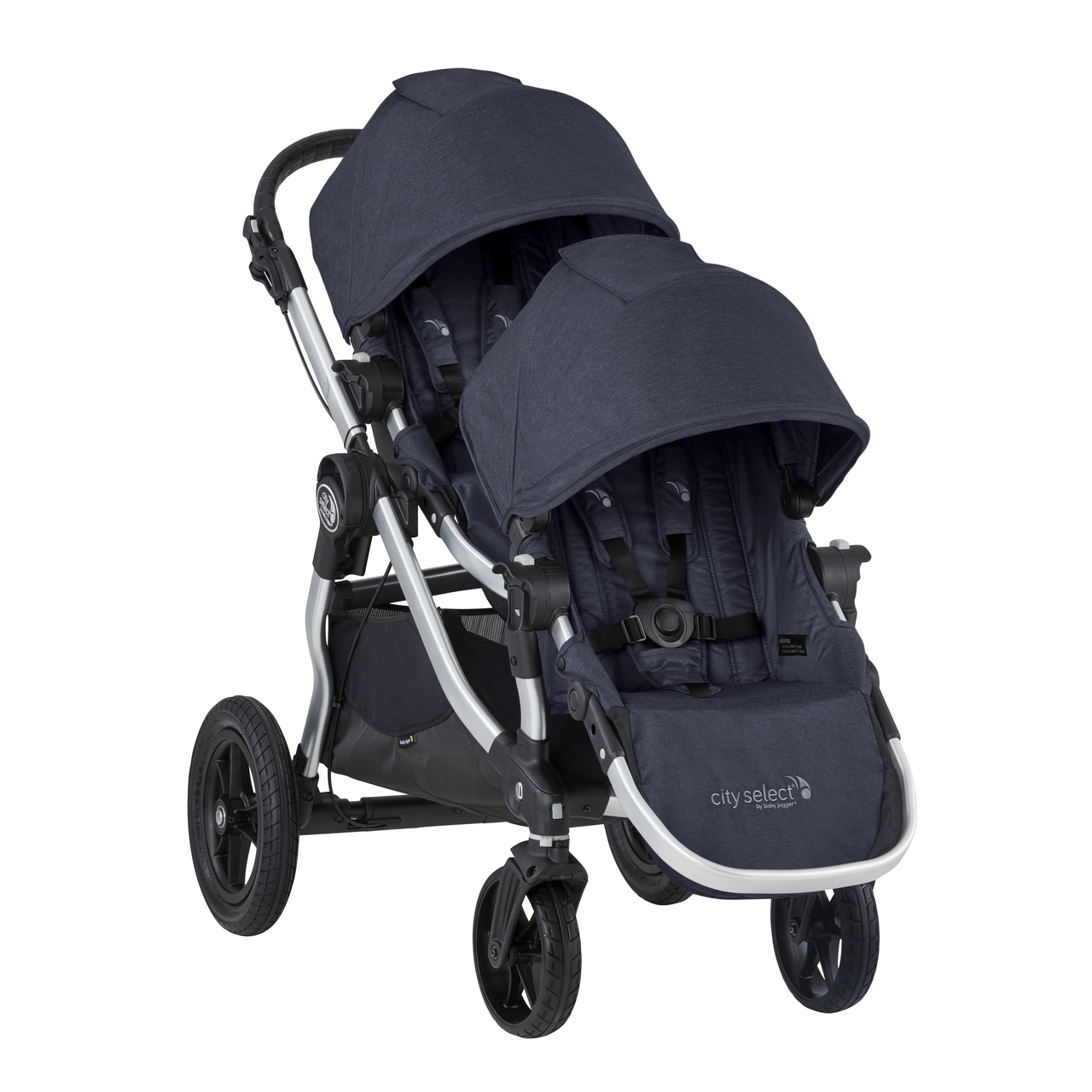 2019 Baby Jogger City Select Double Stroller Carbon