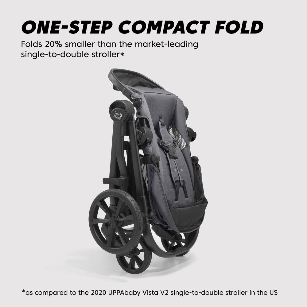 2023 Baby Jogger City Select 2 Eco Collection Single Stroller (Belly Bar  Included) - Harbor Grey - Ships Now! - City Select Strollers