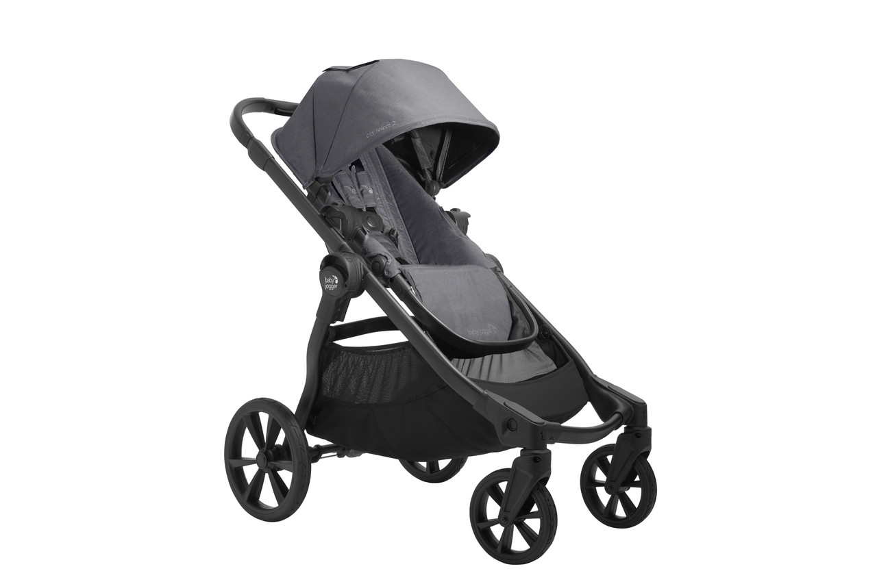 2023 Baby Jogger City Select 2 Single Stroller - Radiant Slate Gray - Ships  Now! - City Select Strollers