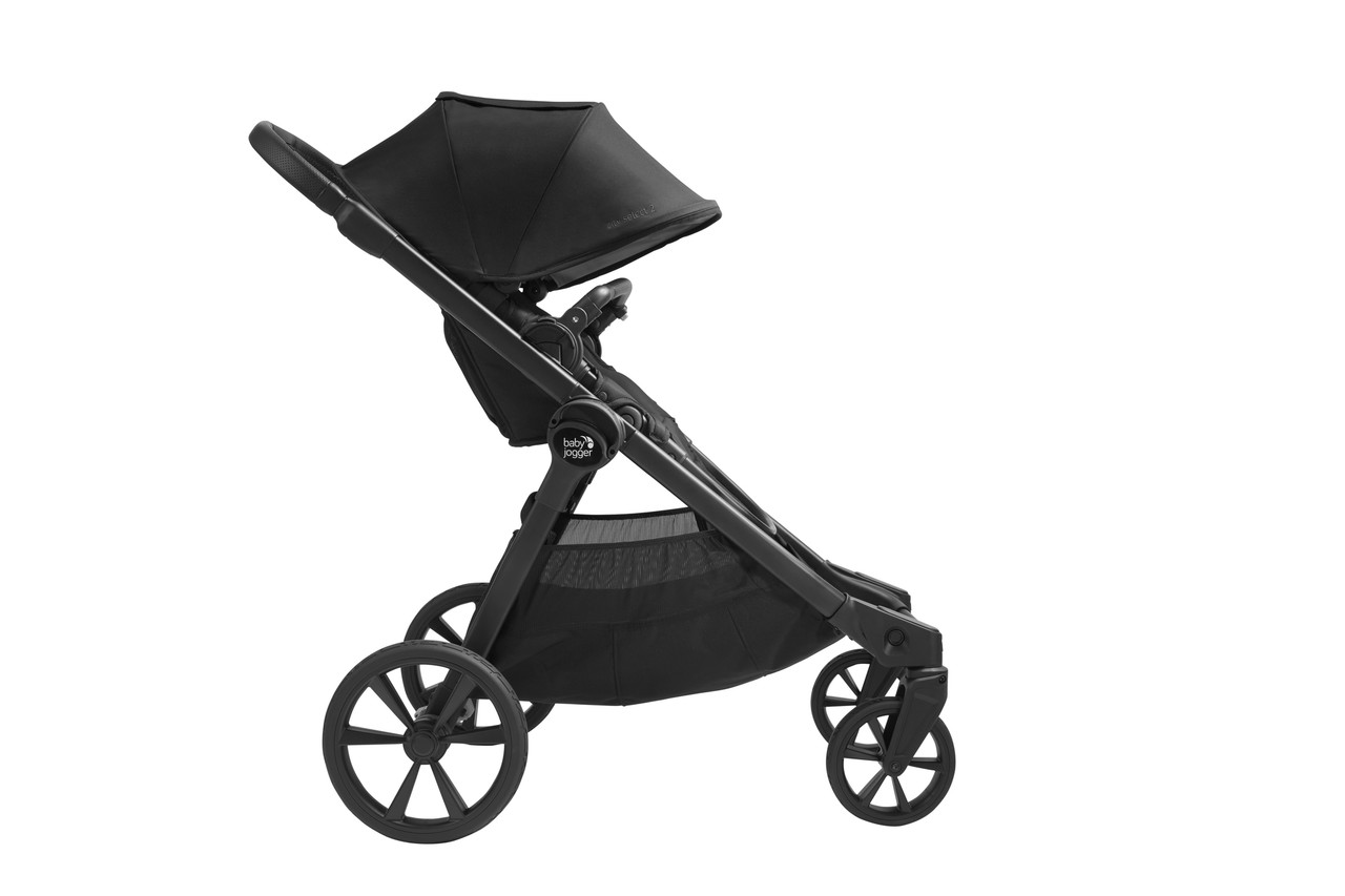 2022 Baby Jogger 2 Eco Collection Single Stroller (Belly Bar Included) Lunar - Ships Now! - City Select Strollers