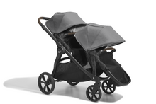 2023 Baby Jogger City Select 2 Eco Collection Double Stroller (Belly Bar Included) - Harbor Gray - Ships Now!