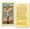 Prayer Before A Crucifix Laminated Holy Card