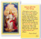 Jesus Christ The King Laminated Holy Card