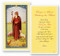 St. Anthony Abbott Prayer Laminated Holy Card