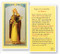 St. Catherine of Siena Laminated Holy Card