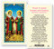 Sts. Cosmos and Damian Prayer Laminated Holy Card
