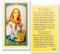 St. Dymphna Prayer Laminated Holy Card