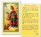 St. Florian Firefighter's Prayer Laminated Holy Card