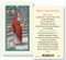 St. Genesius Prayer Laminated Holy Card
