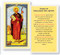 St. James the Apostle Prayer Laminated Holy Card