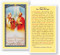 Sts. Peter and Paul Novena Prayer Laminated Holy Card