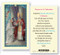 St. Valentine Prayer Laminated Holy Card
