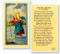St. Christopher Prayer Before a Journey Laminated Holy Card