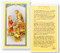 St. Joseph the Worker Prayer Laminated Holy Card