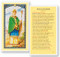 St. Patrick Prayer Laminated Holy Card
