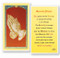 Serenity Prayer (Long Version) Laminated Holy Card