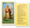 Holy Name Pledge Laminated Holy Card