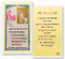 Road of Life Serenity Laminated Holy Card