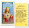 Lenten Morning Offering Laminated Holy Card