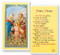 Family Prayer Laminated Holy Card