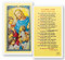 Children Learn What They Live Laminated Holy Card