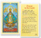 Our Lady of San Juan Prayer Laminated Holy Card