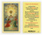 Prayer for Benediction Laminated Holy Card