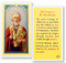 St. Nicholas Tropar Laminated Holy Card