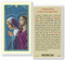 Consecration to Jesus Through Mary Laminated Holy Card