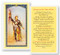 St. Joan of Arc Novena Laminated Holy Card